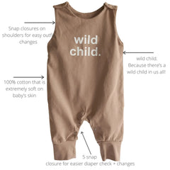 Baby Romper - Wild Child