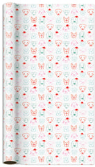 Woofy Cheer Jumbo Holiday Wrapping Paper Roll
