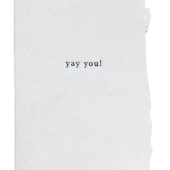 Yay You Card