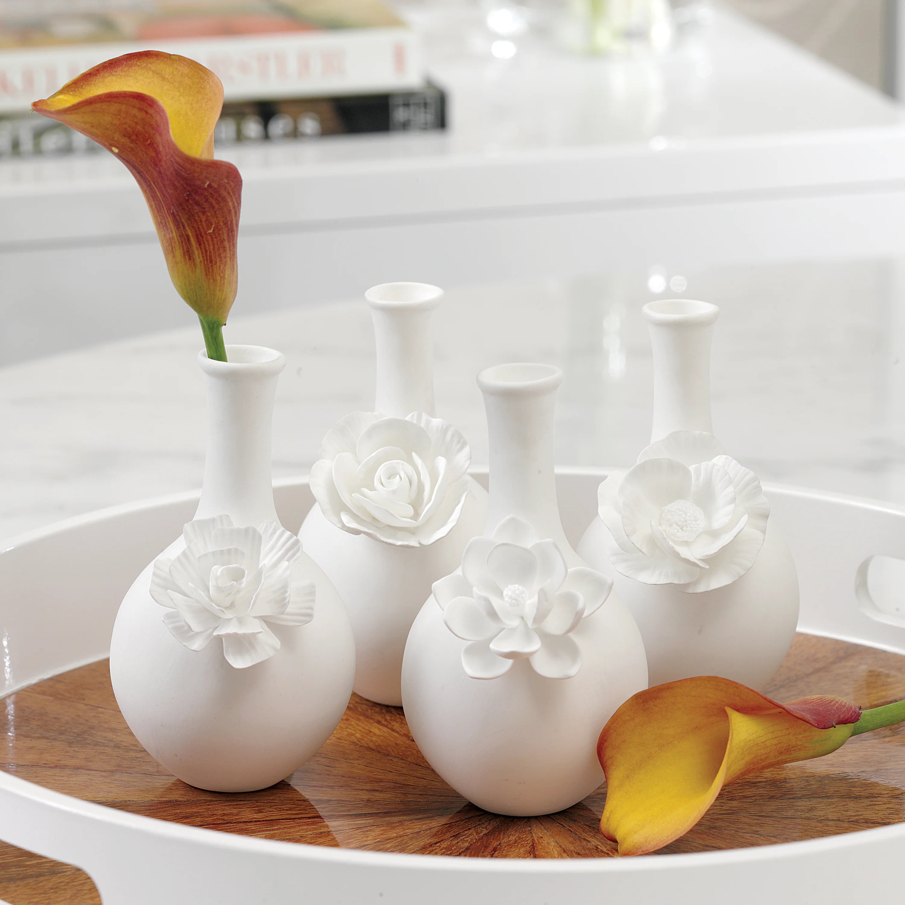 Cameo Bud Vase