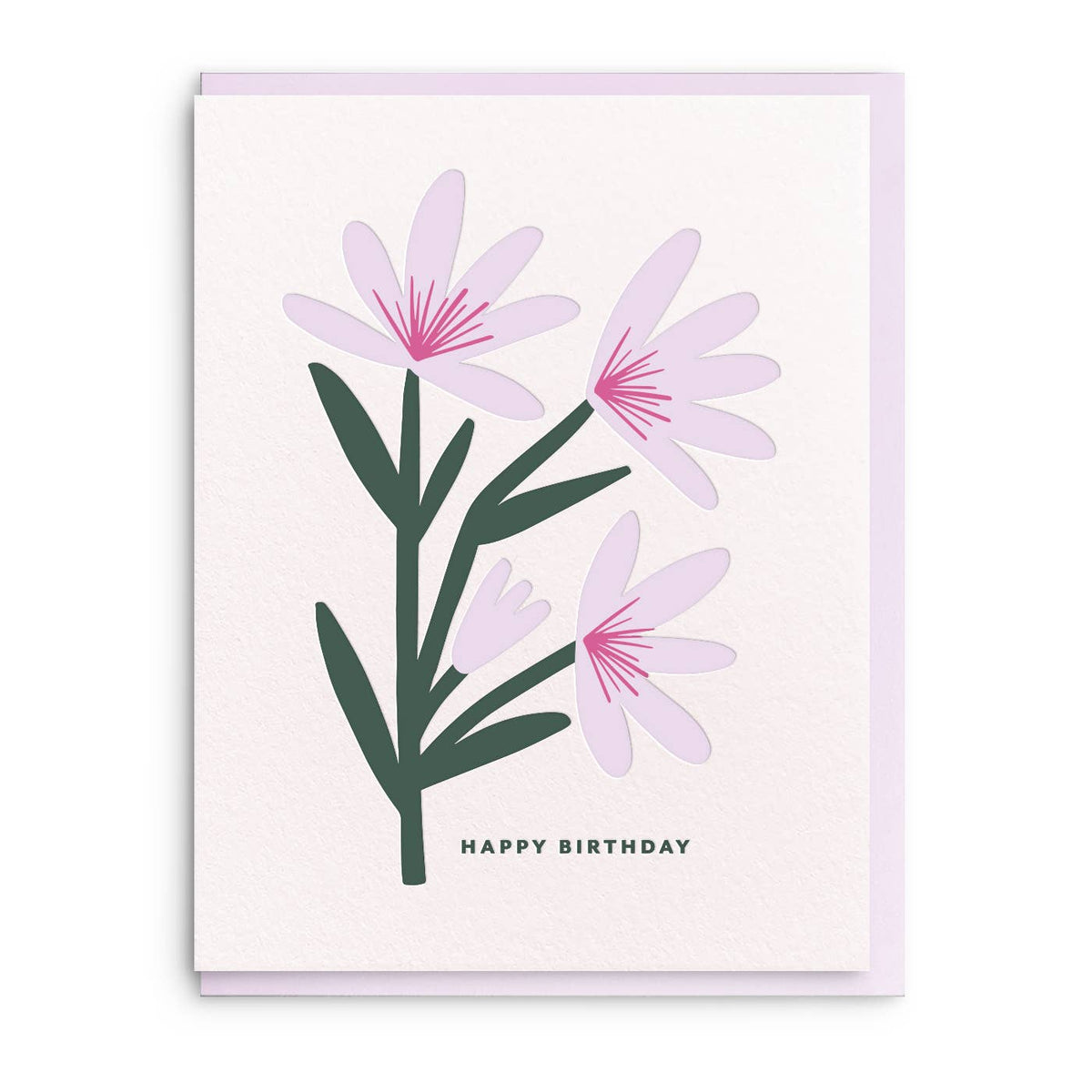 Birthday Flower Card