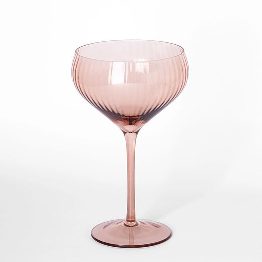 Optic Rose Coupe Glass 1500