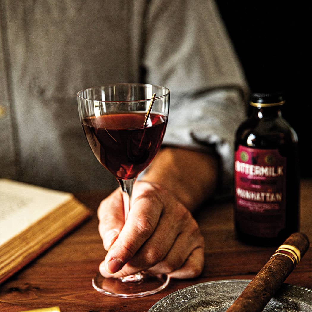 Bourbon Barrel Aged Manhattan Cocktail Mixer