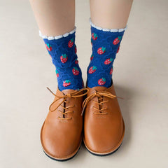 Retro Strawberry Socks