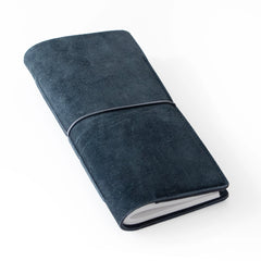 Slender Suede Leather Bound Journal
