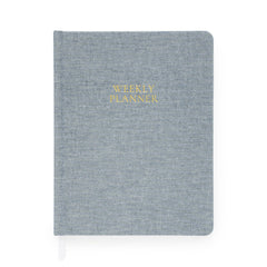 Chambray Undated Weekly Planner