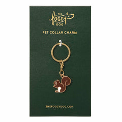 Squirrel Pet Collar Charm