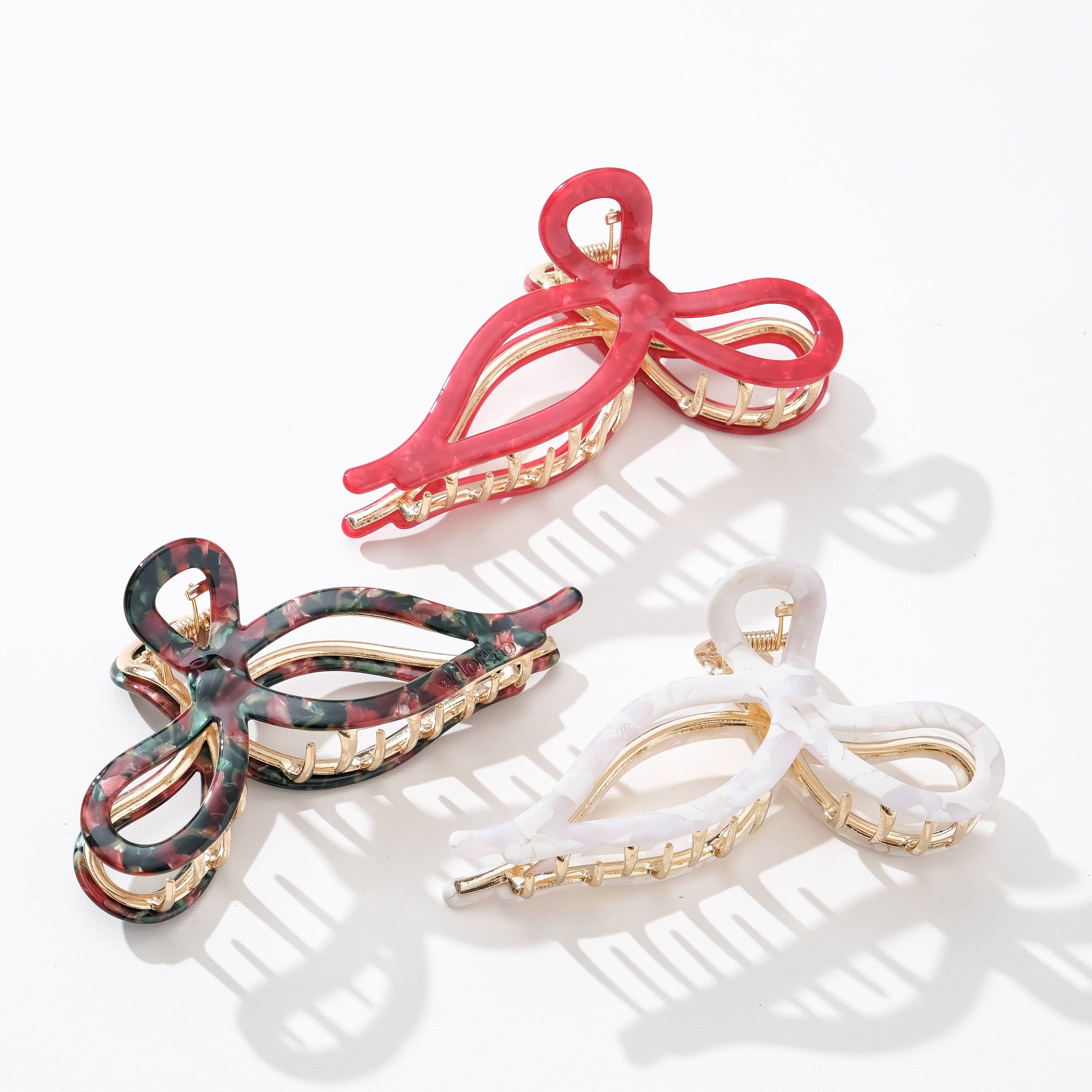 Sabrina Vintage Holiday Claw Clip