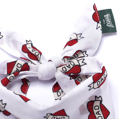 Love Dad Dog Bandana