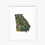 Georgia Wildflowers Art Print