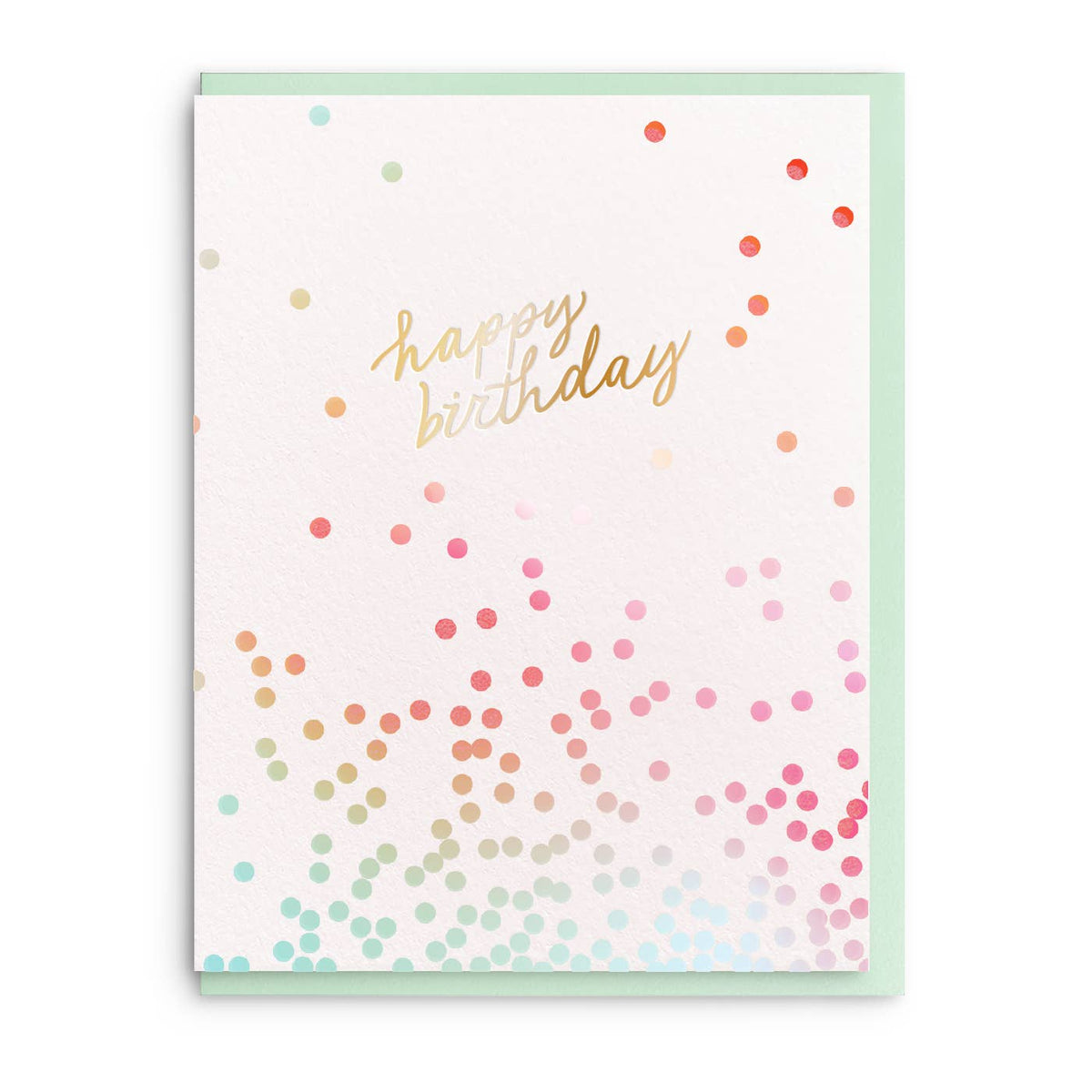Confetti Foil Card