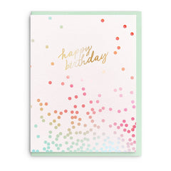 Confetti Foil Card