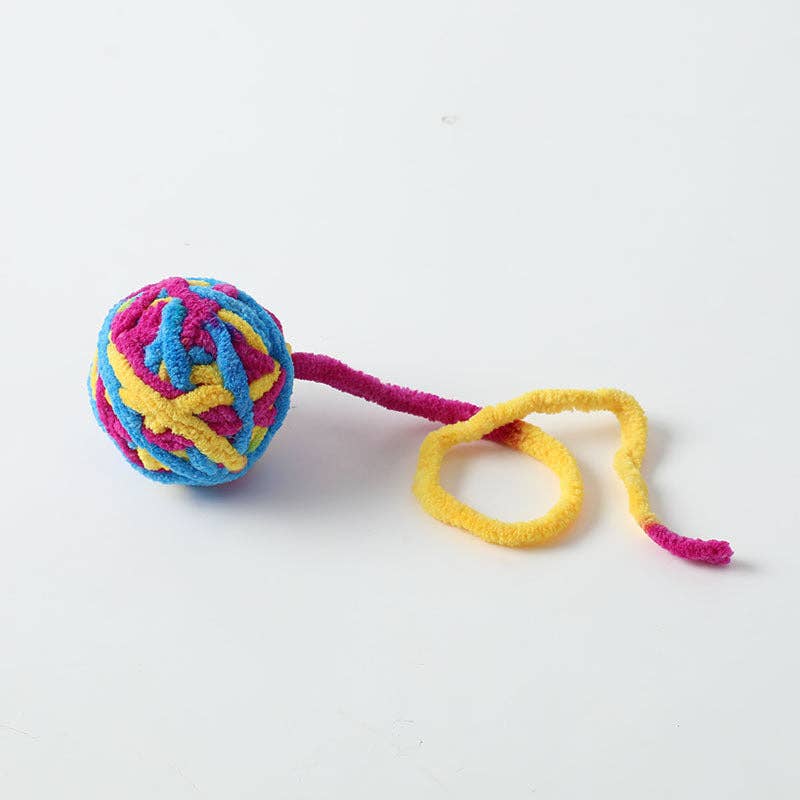 Cat Yarn Toy Ball