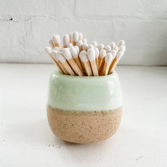 Ceramic Match Holders With Matches