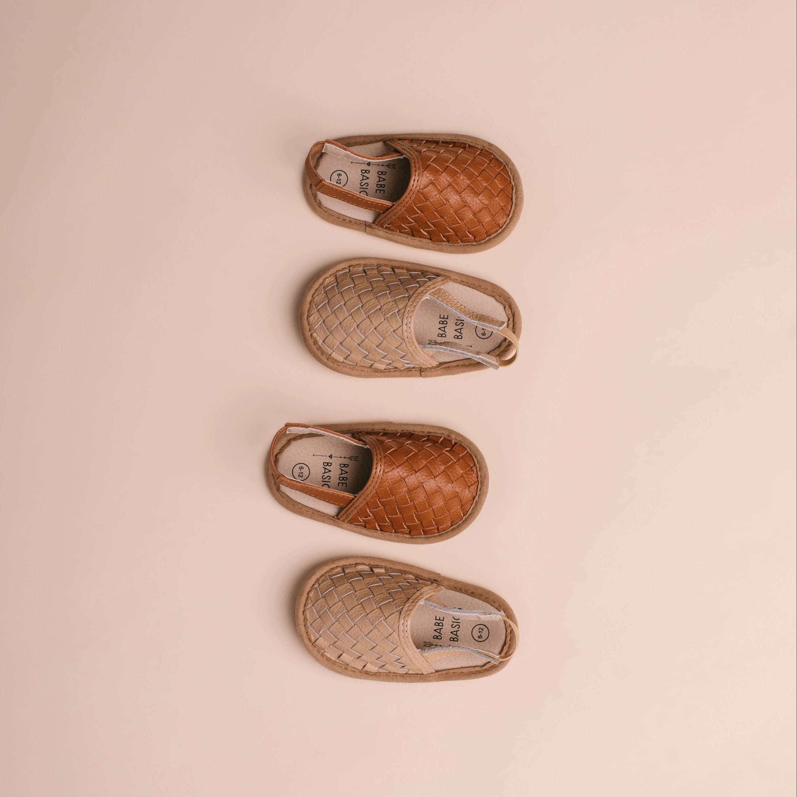 Woven Leather Baby Sandals