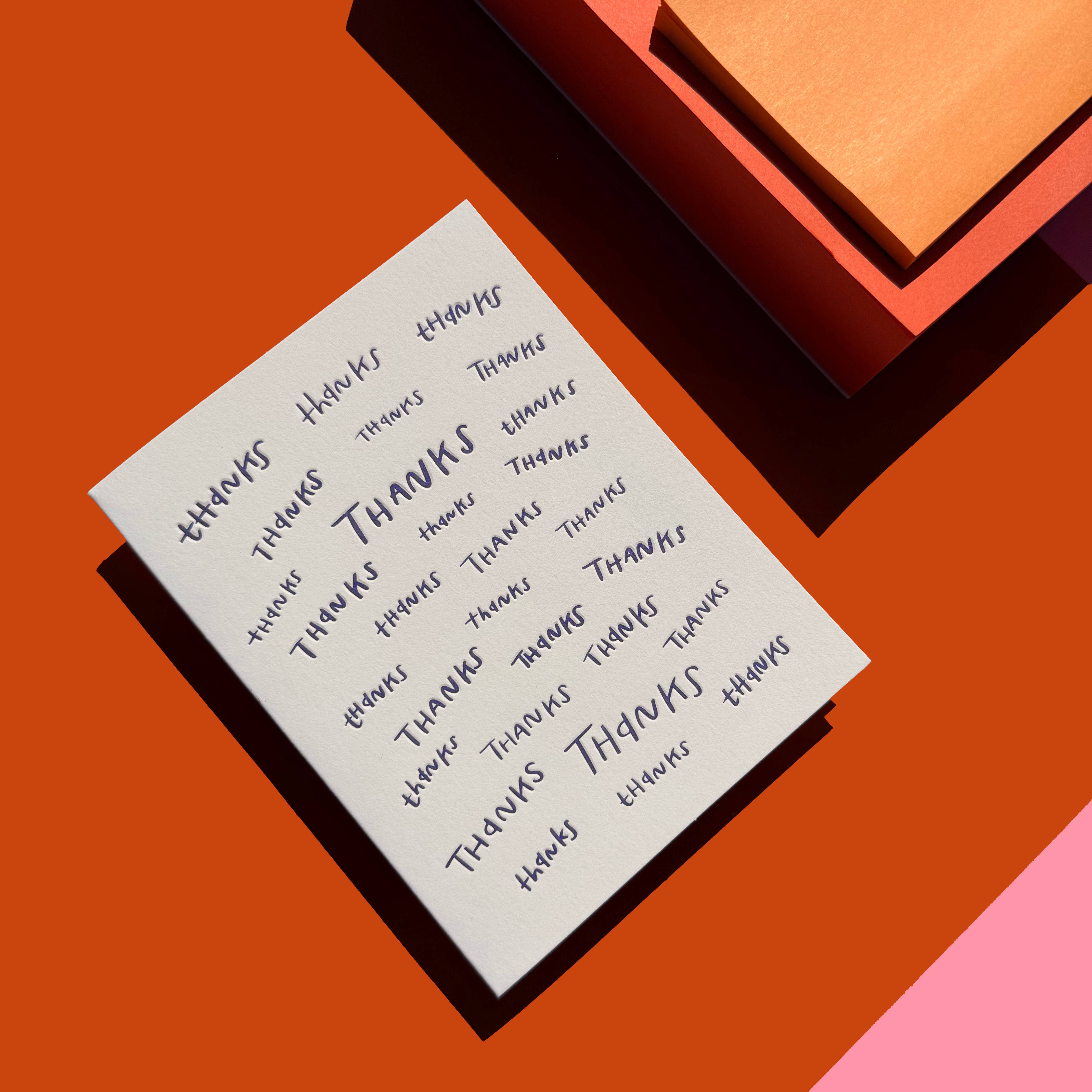 Many Thanks card