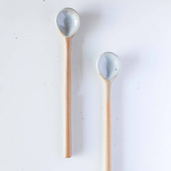Ceramic Long and Short Spoons