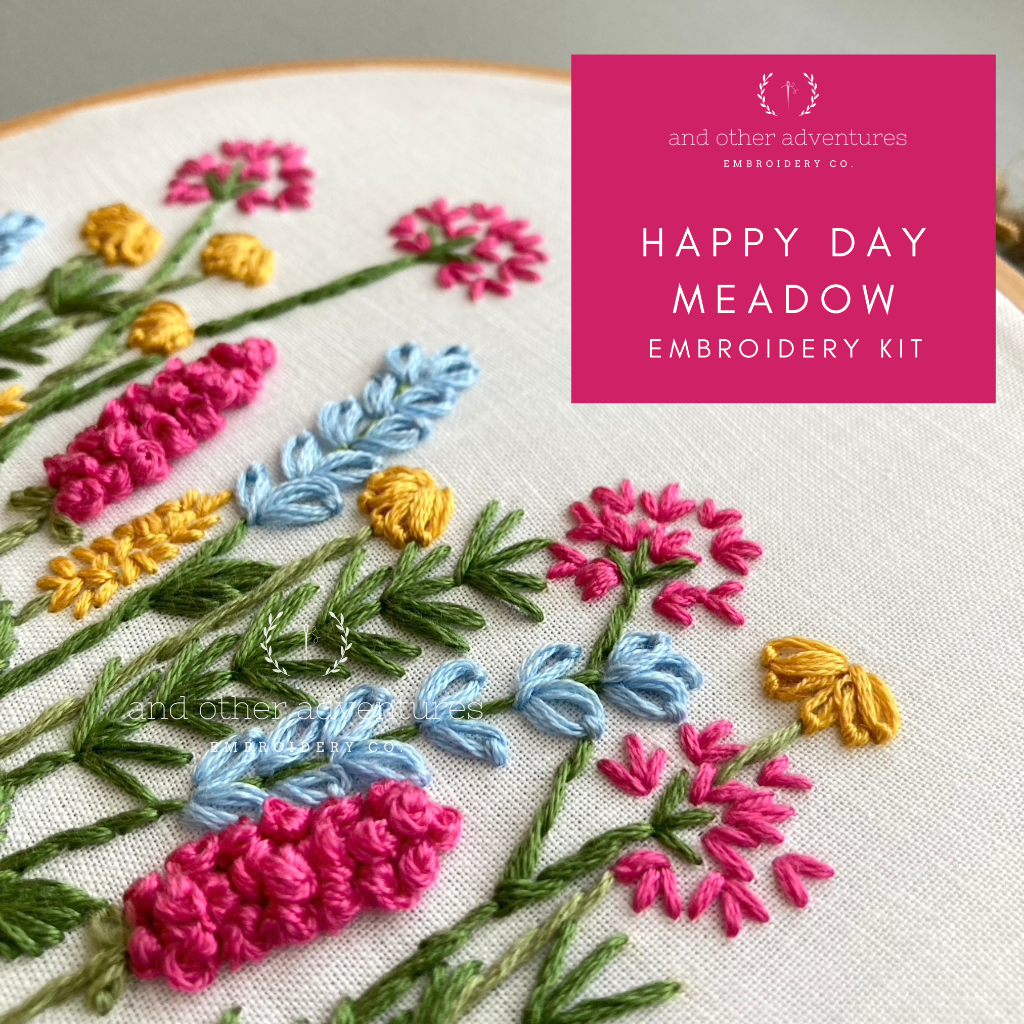 Meadow in Happy Day Embroidery Kit