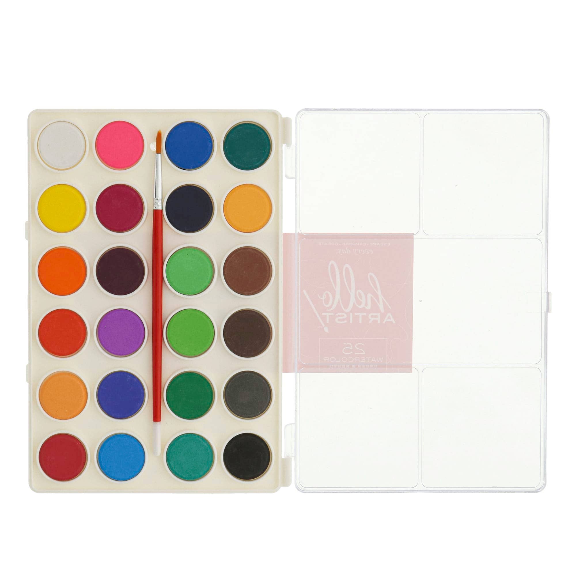 Hello, Artist! 24 Piece Watercolor Set