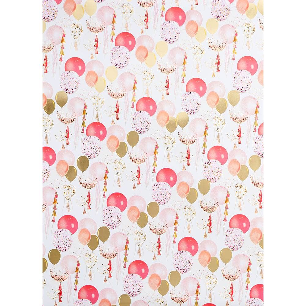 Balloons Stone Wrapping Paper Roll