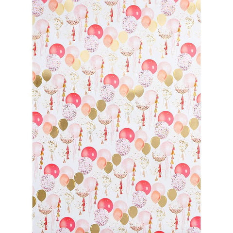 Balloons Stone Wrapping Paper Roll