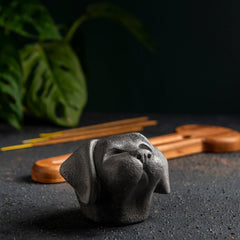 Puppy Incense Stick Holder