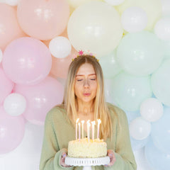 Rainbow Pastel Birthday Candles