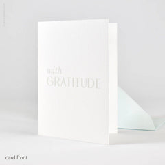 With Gratitude Card