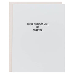 Choose You Forever Card