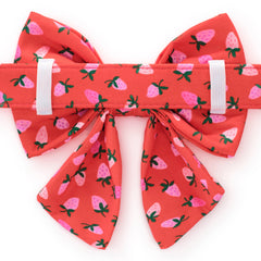 Berry Sweet Lady Dog Bow