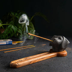 Puppy Incense Stick Holder