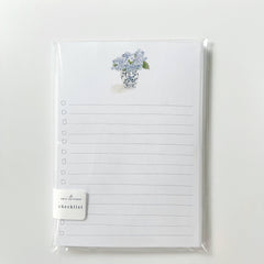 Hydrangea Checklist Notepad