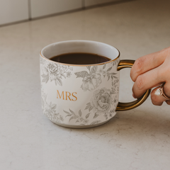 Floral Mrs. Mug