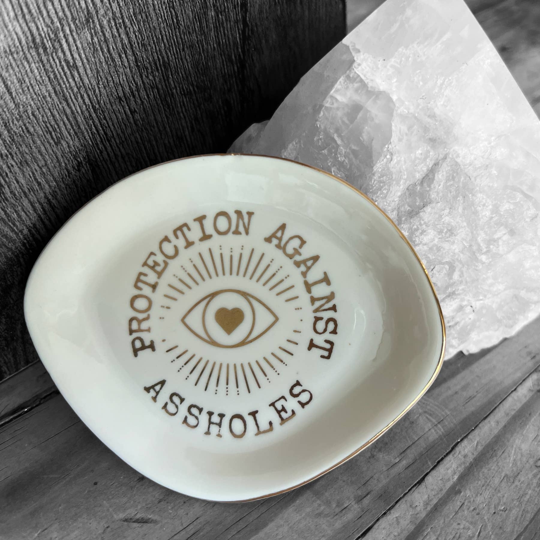 Protection Against A**holes Trinket Dish