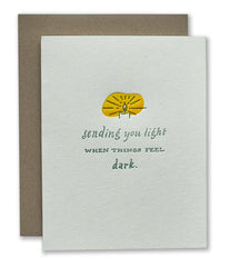 Sending You Light Sympathy Card