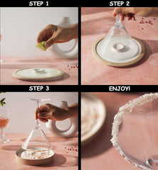 Ceramic Margarita Salt Rimmer