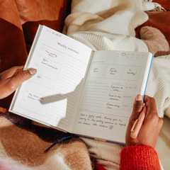 Undated Hardcover Daily Planner