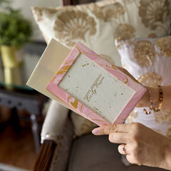 Marshmallow Photo Frame Keepsake Card