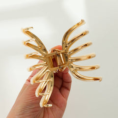 Hailey Gold Metal Octopus Claw Clip