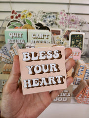 Bless your Heart Sticker