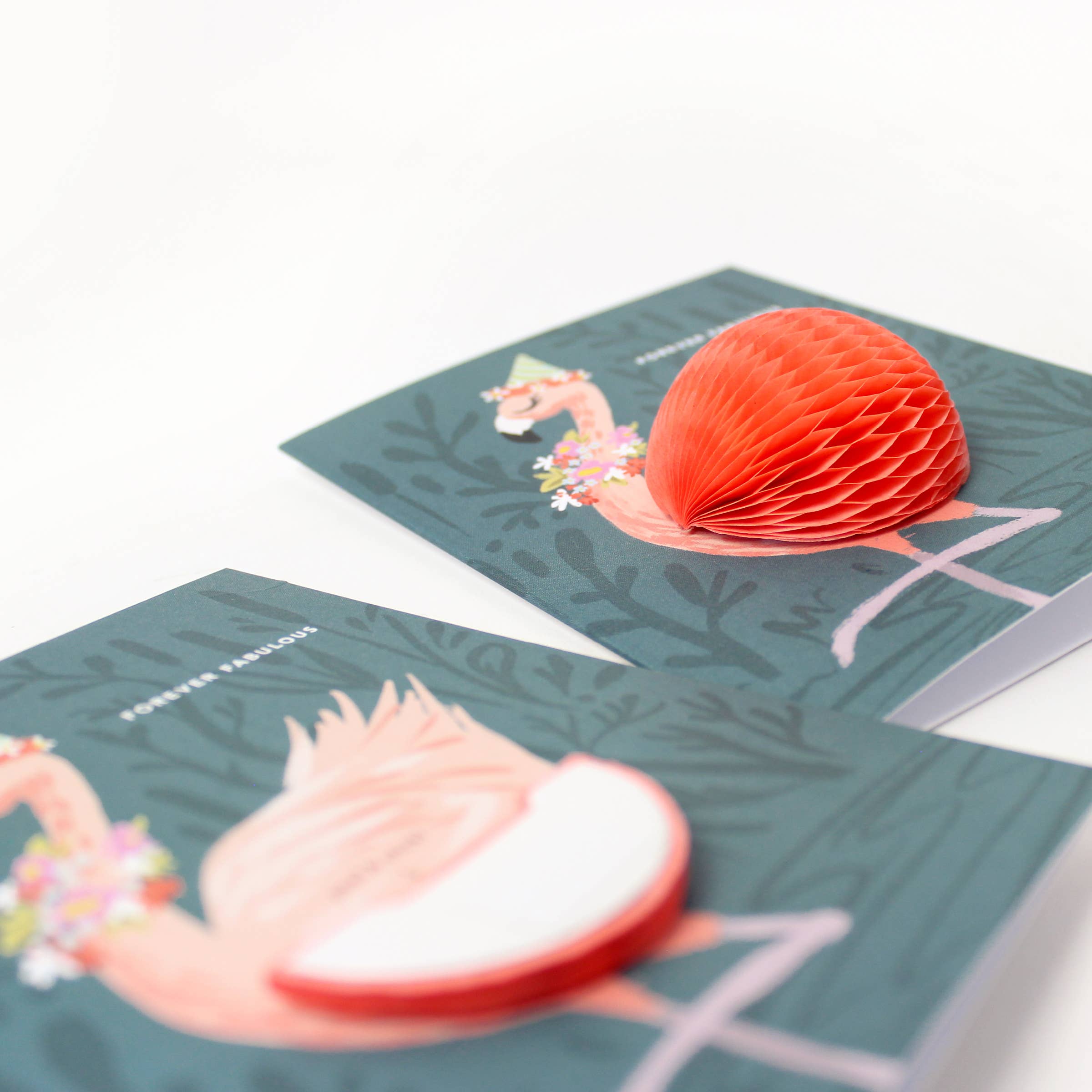 Flamingo Pop-Up Birthday Card