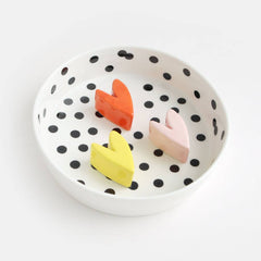 Little Hearts Slow Feed Pet Bowl