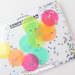 Disco Confettigram Birthday Card