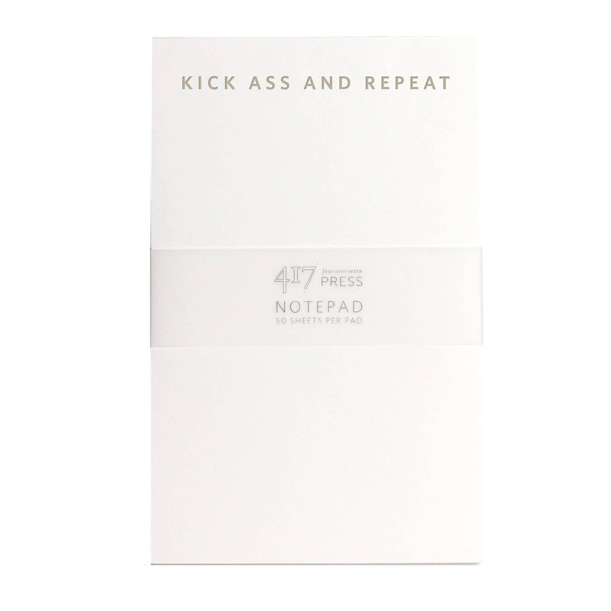 Kick Ass Repeat Notepad