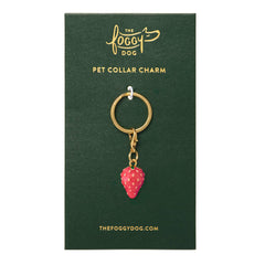 Strawberry Spring Pet Collar Charm