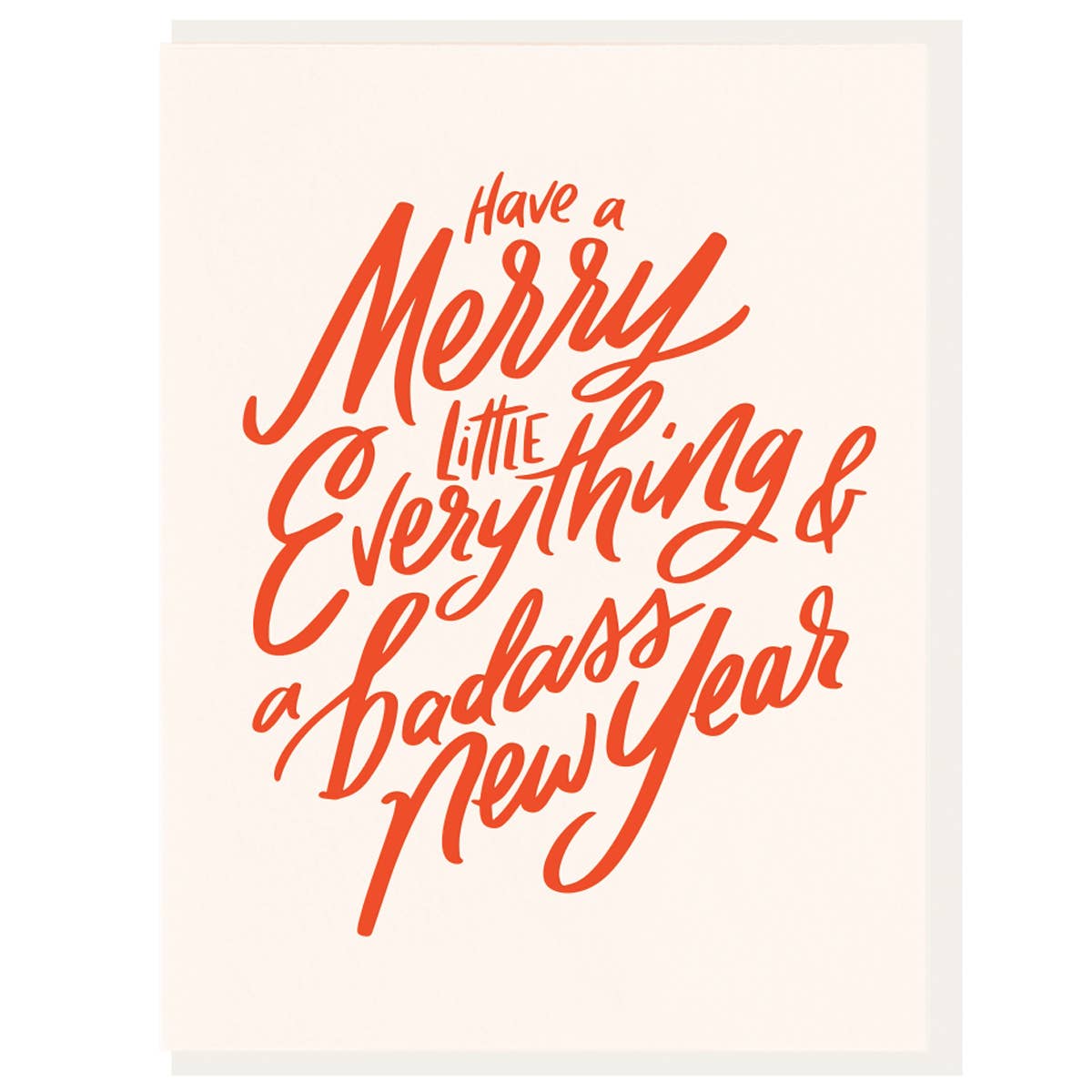 Merry Little Everything  Holiday Greeting Card