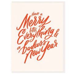 Merry Little Everything  Holiday Greeting Card