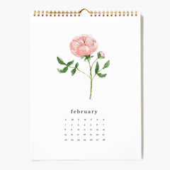 2026 Flower Stems Calendar