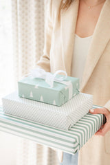 Green Christmas Tree Gift Wrap Roll