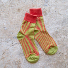 2 Tone Stripe Socks